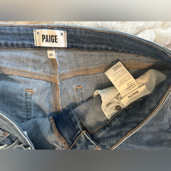 PAIGE Brigitte Straight Leg Jeans - Picture 6 of 8